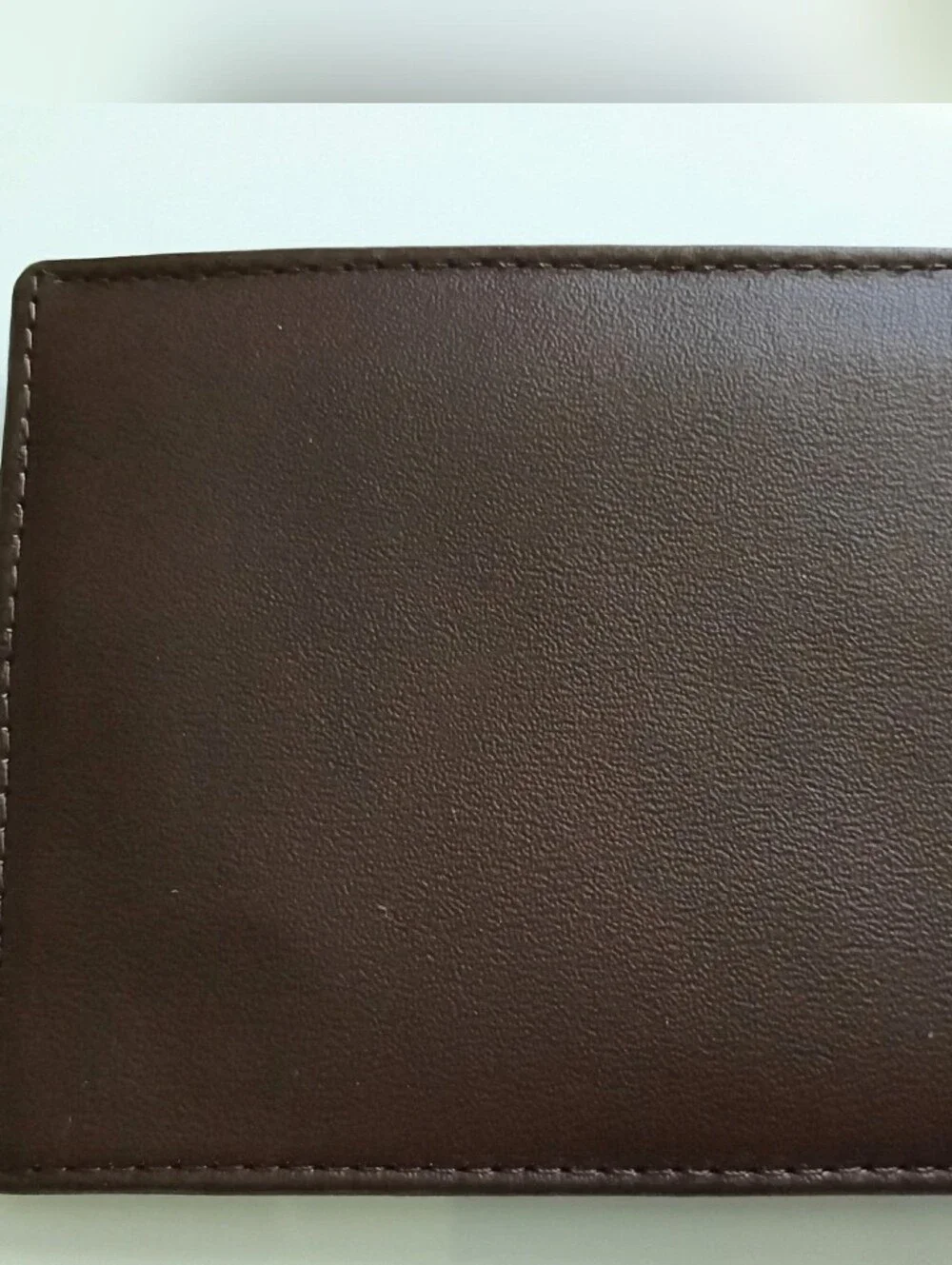NWOT Men's Vintage Marlboro Country Store Dark Brown Genuine Leather Wallet